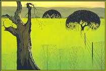 Mustard Field - Eyvind Earle