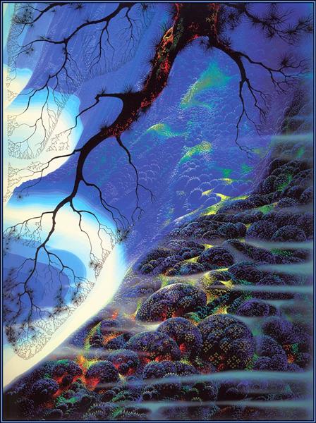 Mystical Big Sur, 1995 - Eyvind Earle - WikiArt.org
