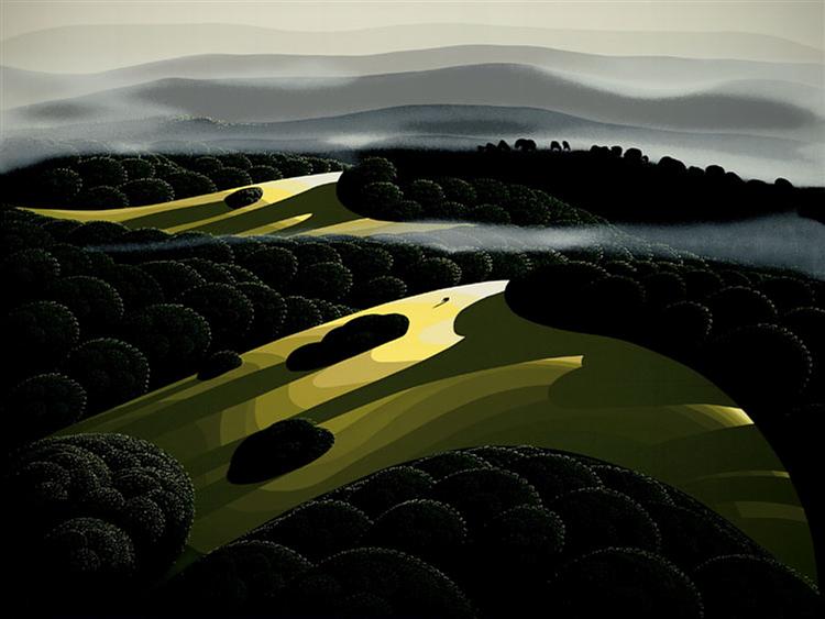 Of the hills and Valley's, 1998 - Eyvind Earle