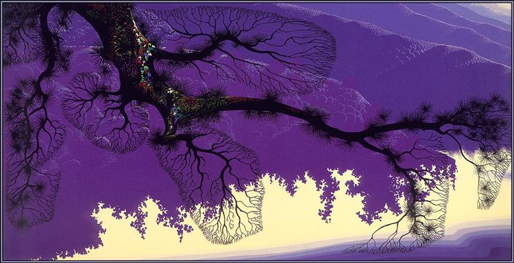 Purple Coastline, 1996 - Eyvind Earle