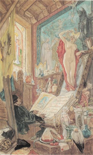 Incantation, c.1885 - Фелісьєн Ропс