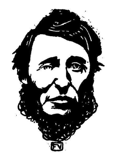 Portrait of Henry David Thoreau, 1896 - Felix Vallotton