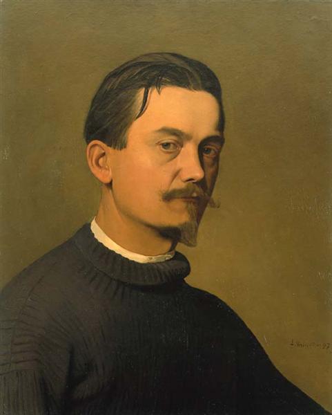 Self-portrait, 1897 - Фелікс Валлотон