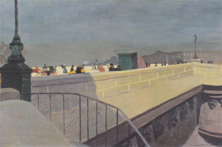 The Pont Neuf, 1901 - Фелікс Валлотон