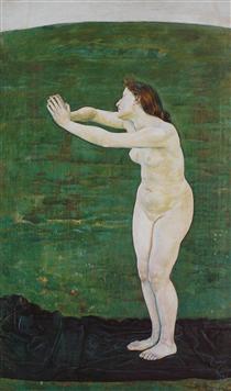 Communication with the Infinite - Ferdinand Hodler