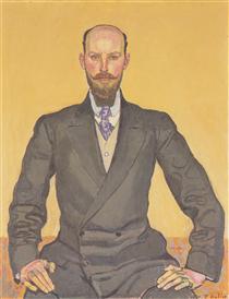Portrait of Willy Russ - Фердинанд Ходлер