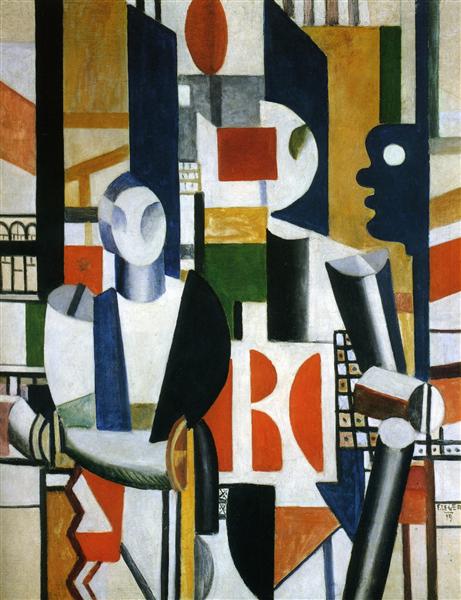 Men in the city, 1919 - Fernand Léger