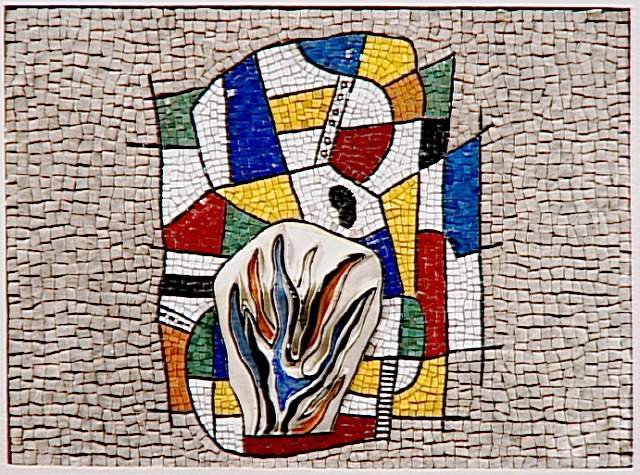 Model for building the gas from France to Alford - Fernand Léger