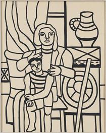 Mother and child - Fernand Léger