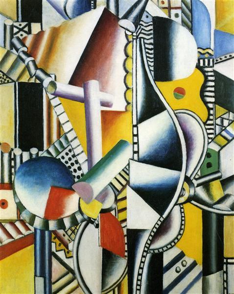Fernand Léger, Propellers, 2nd State, 1918