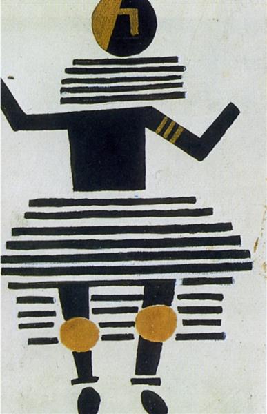 The Creation of the World costume of woman, 1923 - Fernand Léger