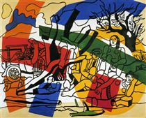 The Outing in the country - Fernand Léger