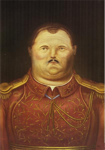 A General, 1974 - Fernando Botero