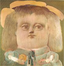 Young Girl - Fernando Botero