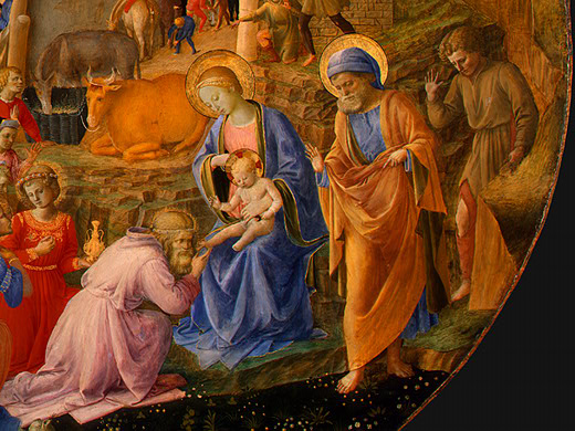 Adoration of the Magi (detail) - Filippo Lippi