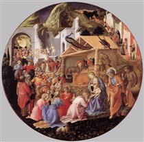 Adoration of the Magi - Fra Filippo Lippi