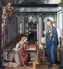 Annunciation - Fra Filippo Lippi