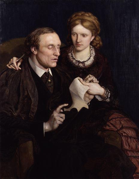 Henry Fawcett; Dame Millicent Garrett Fawcett, 1872 - Ford Madox Brown