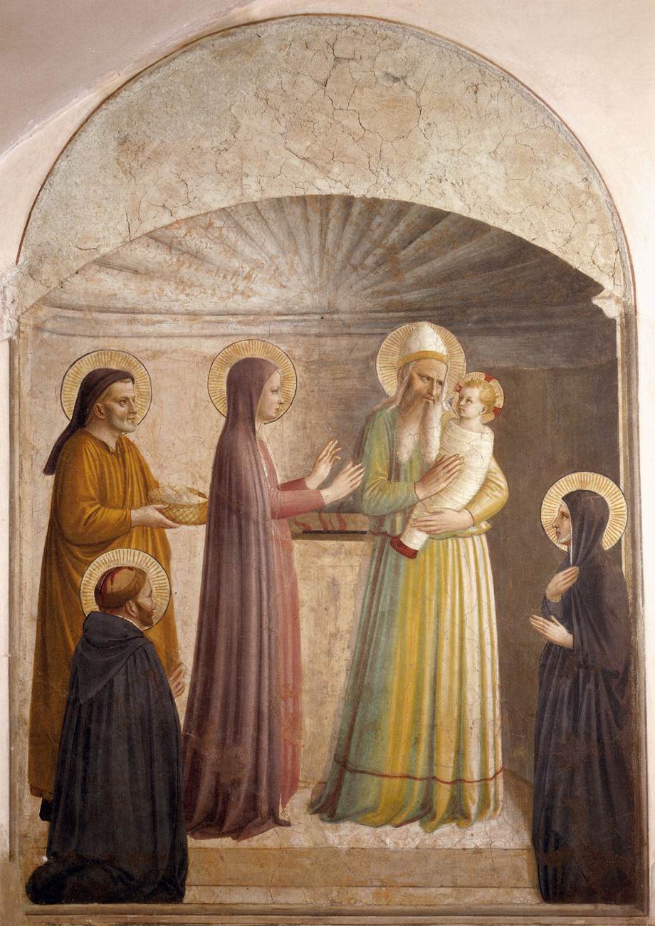 the presentation of jesus at the temple