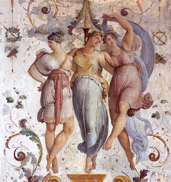 Wall Decoration (detail), 1817 - Francesco Hayez
