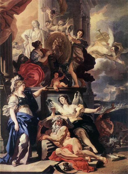 Allegory of a Reign, 1690 - Франческо Солімена