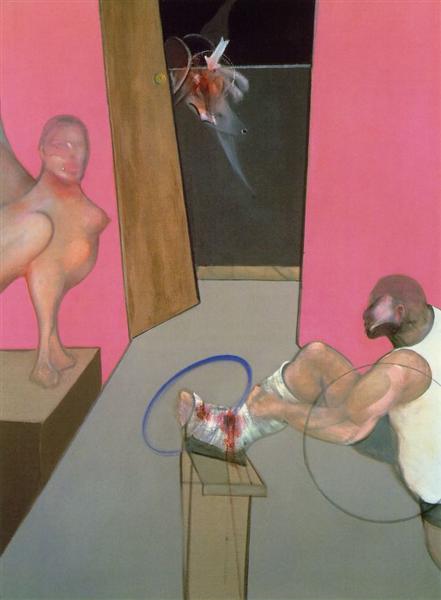 Oedipus And The Sphinx After Ingres, 1983 - Francis Bacon