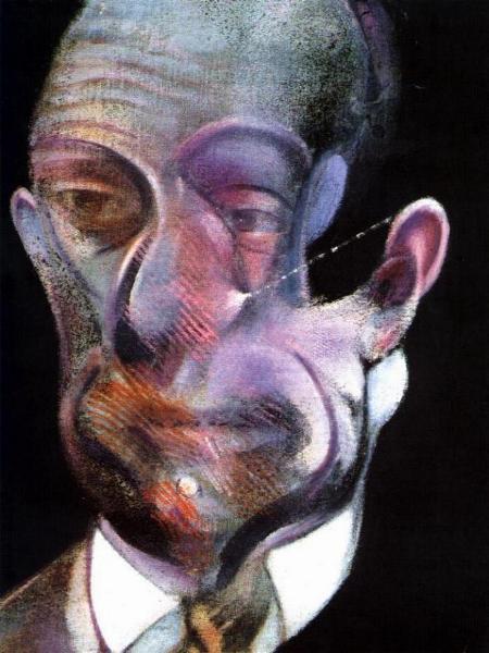 Portrait of Michel Leris, 1978 - 法蘭西斯‧培根