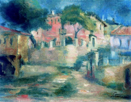 City Outskirts, 1933 - Francisc Sirato