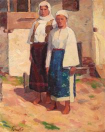 Peasant Women from Dolj - Francisc Șirato