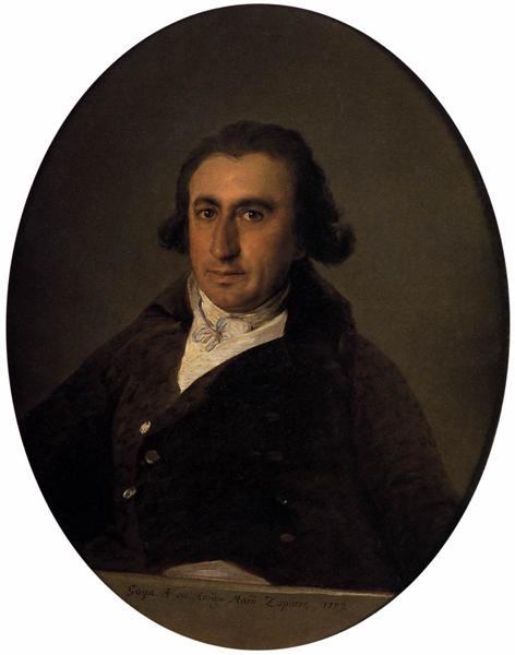 Martín Zapater, 1797 - Francisco Goya