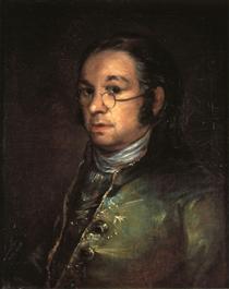 Autoportrait aux lunettes - Francisco de Goya