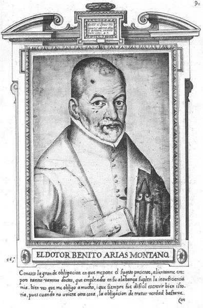 Benito Arias Montano, 1599 - Francisco Pacheco del Río