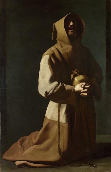 Св. Франциск на коленях, 1635 - 1639 - Франсиско де Сурбаран