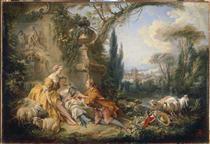 Charms of Country Life - François Boucher