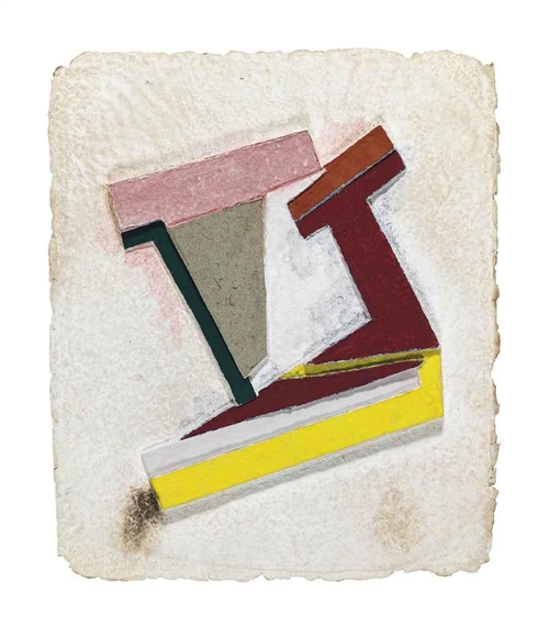 Olyka (III), from Paper Relief Project, 1975 - Frank Stella