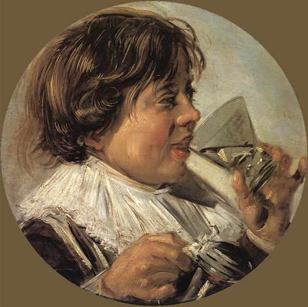 Drinking Boy (Taste), 1626 - 1628 - Франс Галс