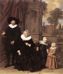Family Portrait - Франс Галс