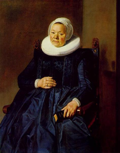 Portait of a woman, 1635 - Frans Hals