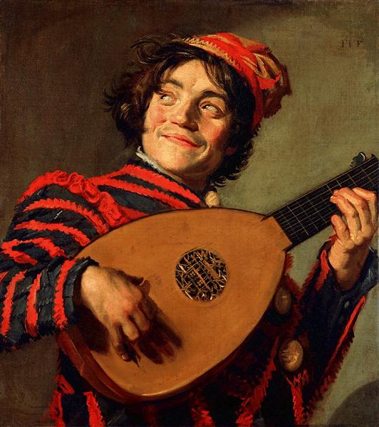 The Lute Player, c.1623 - c.1624 - Франс Халс