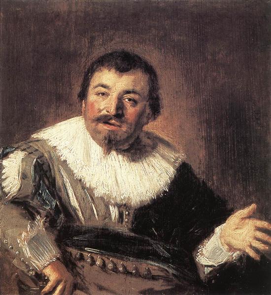 Portrait of Isaac Abrahamsz, 1635 - 哈爾斯