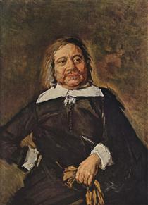 Portrait of Willem Croes - 哈爾斯