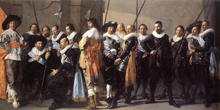 The company of Captain Reinier Reael and Lieutenant Cornelis Michielsz. Blaeuw, known as the ‘Meagre Company’, 1633 - 1637 - Frans Hals