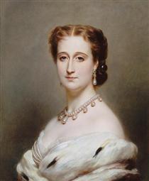 Eugénie, Empress Consort of the French - Franz Xaver Winterhalter