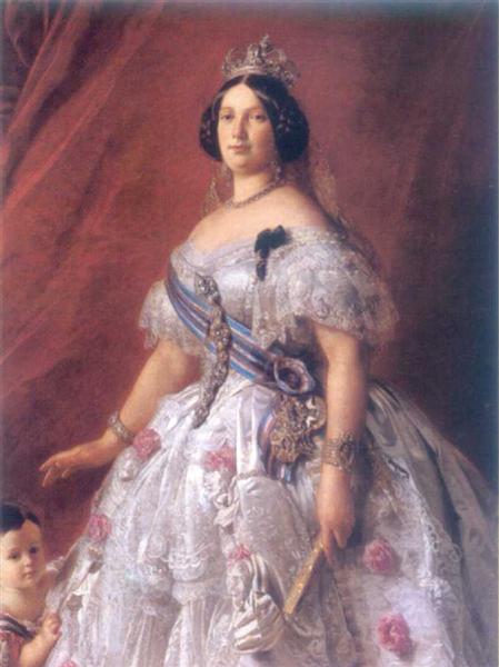 Isabel II of United Kingdom - Franz Xaver Winterhalter