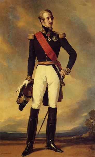 Louis-Charles-Philippe of Orleans Duke of Nemours, 1843 - Franz Xaver Winterhalter