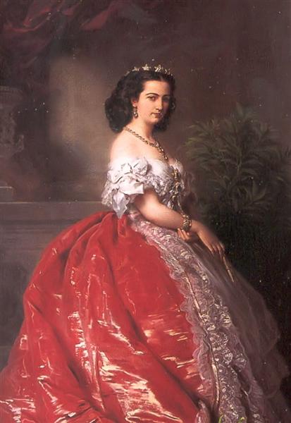 Princess Mathilde Bonaparte - Франц Ксавер Винтерхальтер