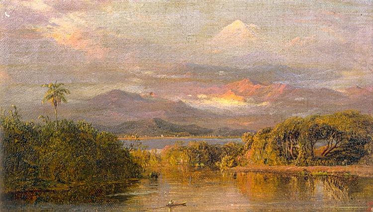 Mount Chimborazo, 1865 - Фредерик Эдвин Чёрч