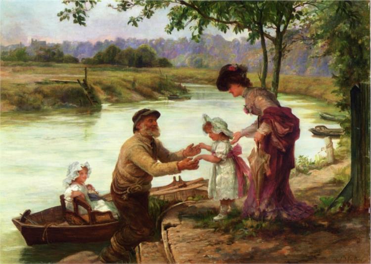 Dainty Fares, 1905 - Фредерік Морган