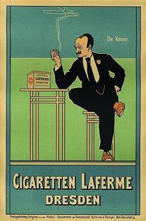 Der Kenner, Cigaretten Laferme Dresden - Fritz Rehm
