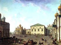 The Annunciation Cathedral and Faceted palace - Fjodor Jakowlewitsch Alexejew